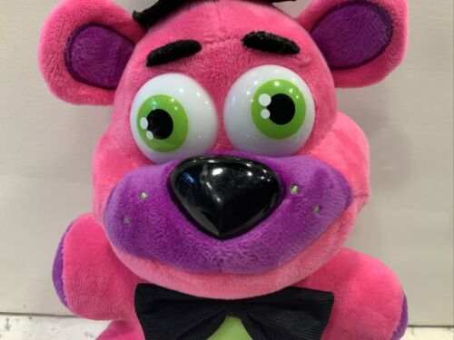 10 Inch Freddy Plush Toy Funko Five Nights at Freddy's Security Breach  Blacklight Glamrock