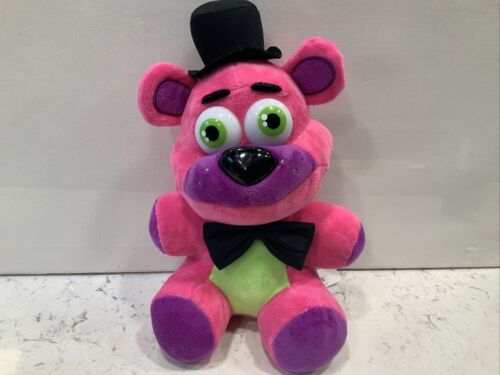 Five Nights at Freddy FNAF 10 Inch Neon Pink Foxy Stuffed Plush Toy
