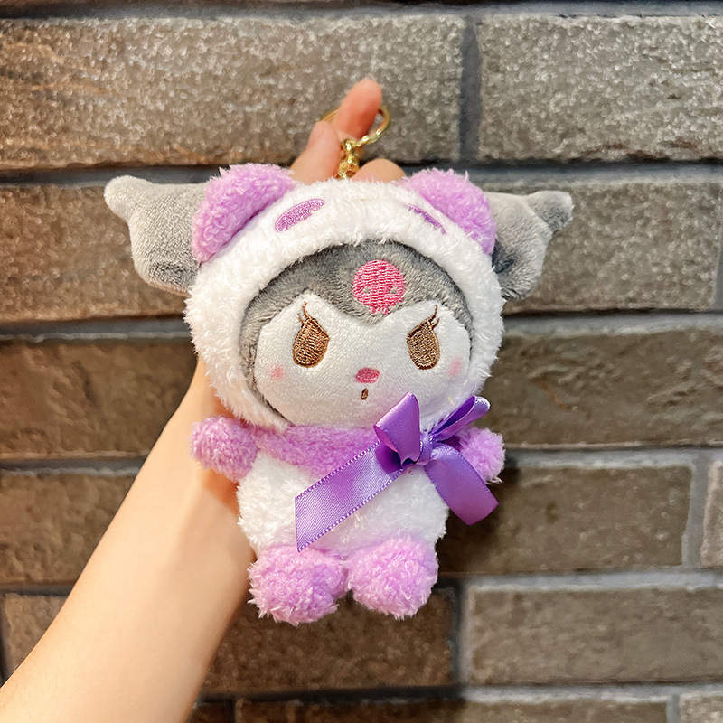 Kuromi Plush Toy, Holding kuromi ice cream – Joykawaii
