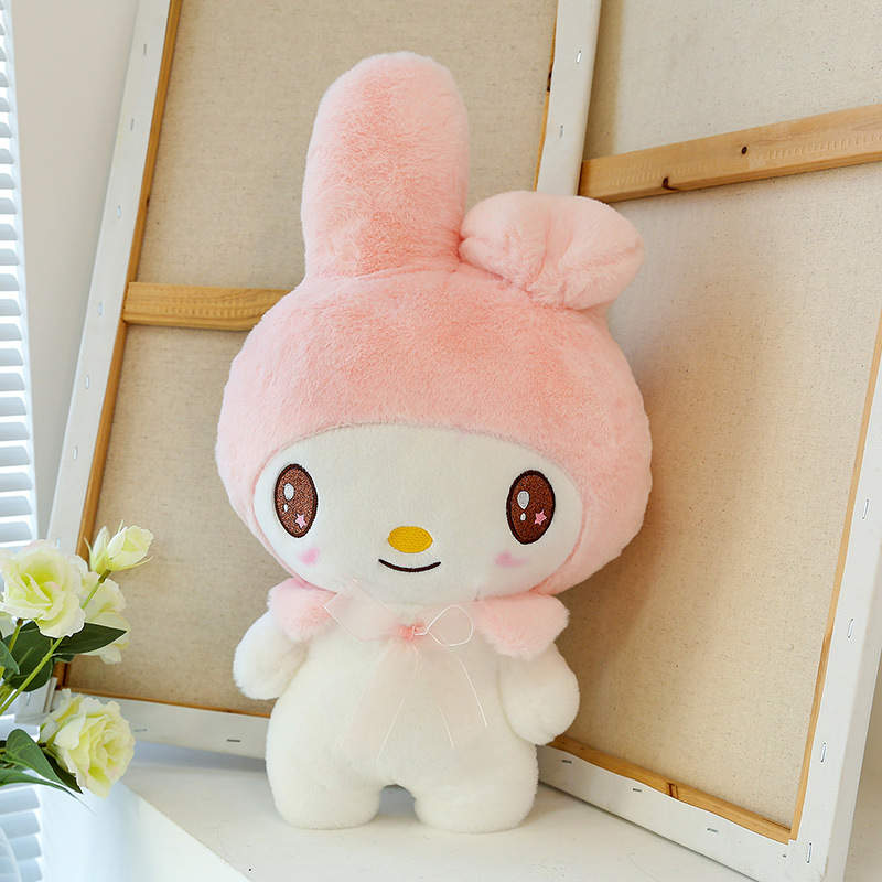 Cute Plush Dolls 9.8in My Melody Kuromi Kawaii Stuffed Animals